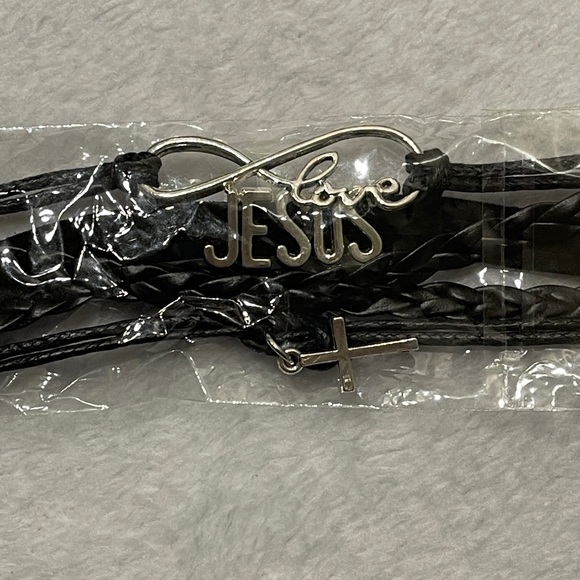 Infinity Love Jesus Cross Bracelet - Picture 9 of 9